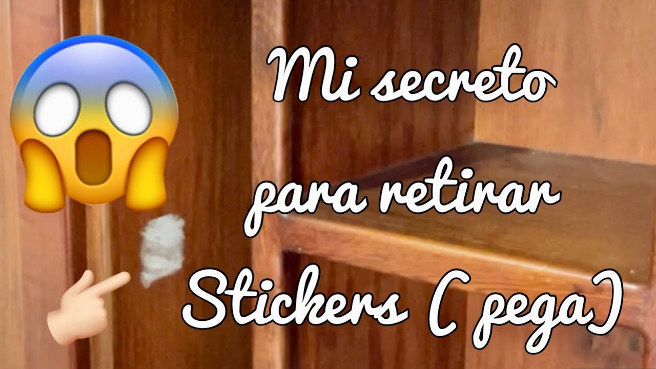 quitar adhesivo de madera