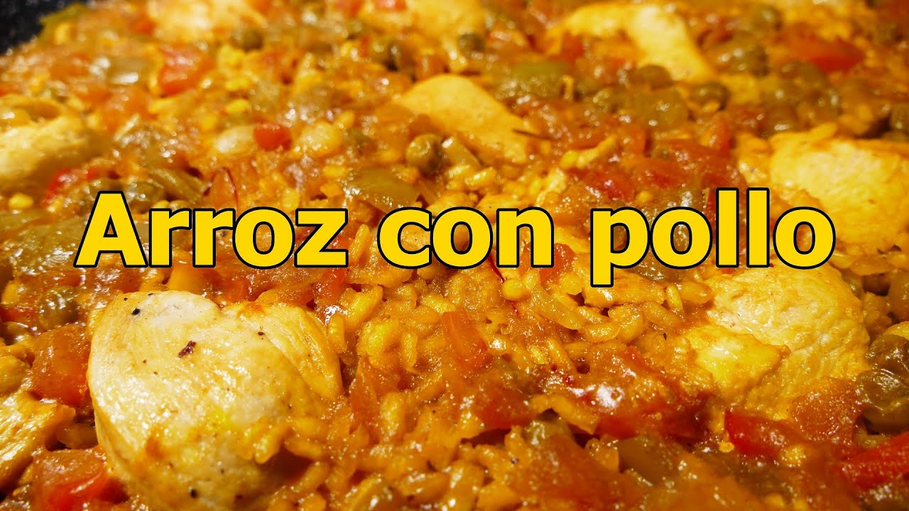 receta arroz blanco con pollo