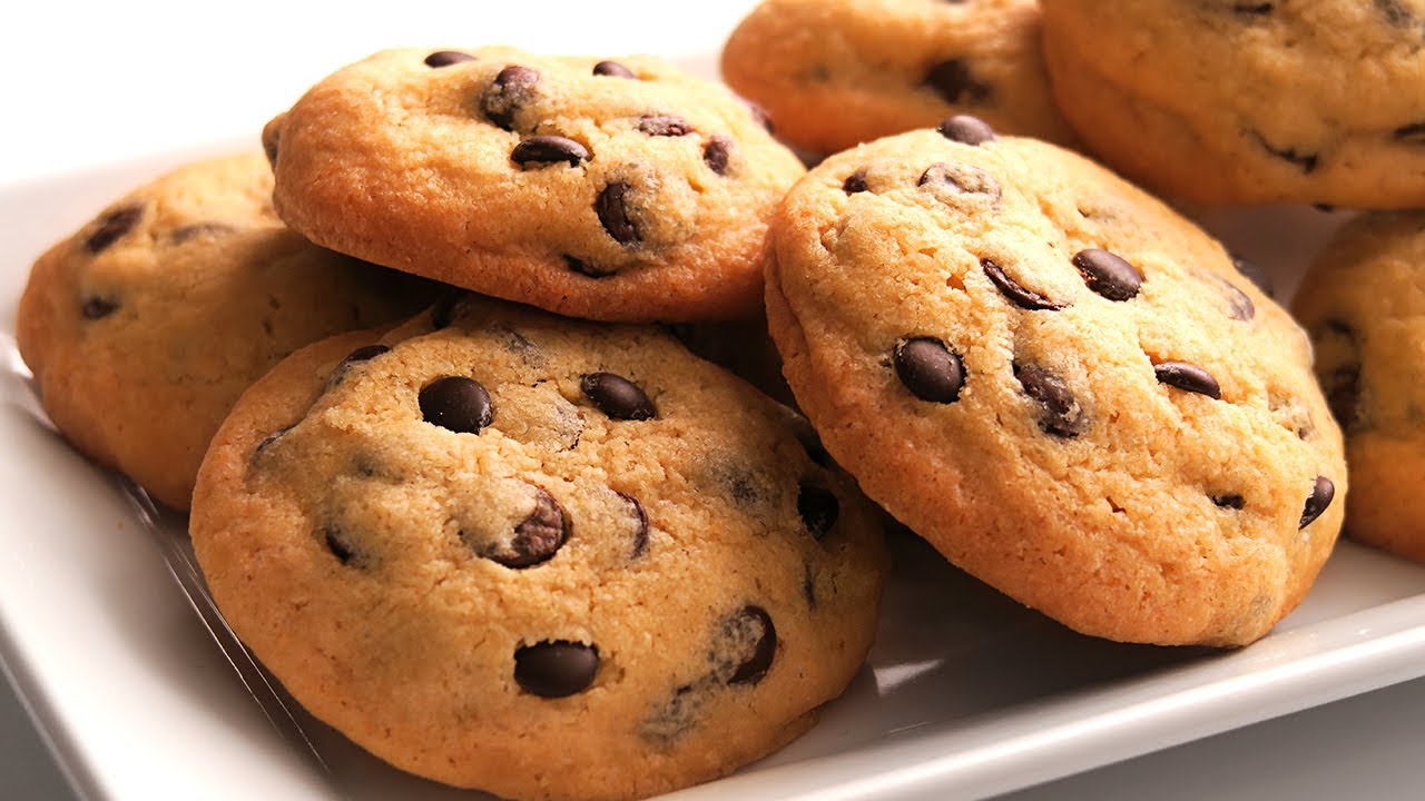 receta de galletas con pepitas de chocolate