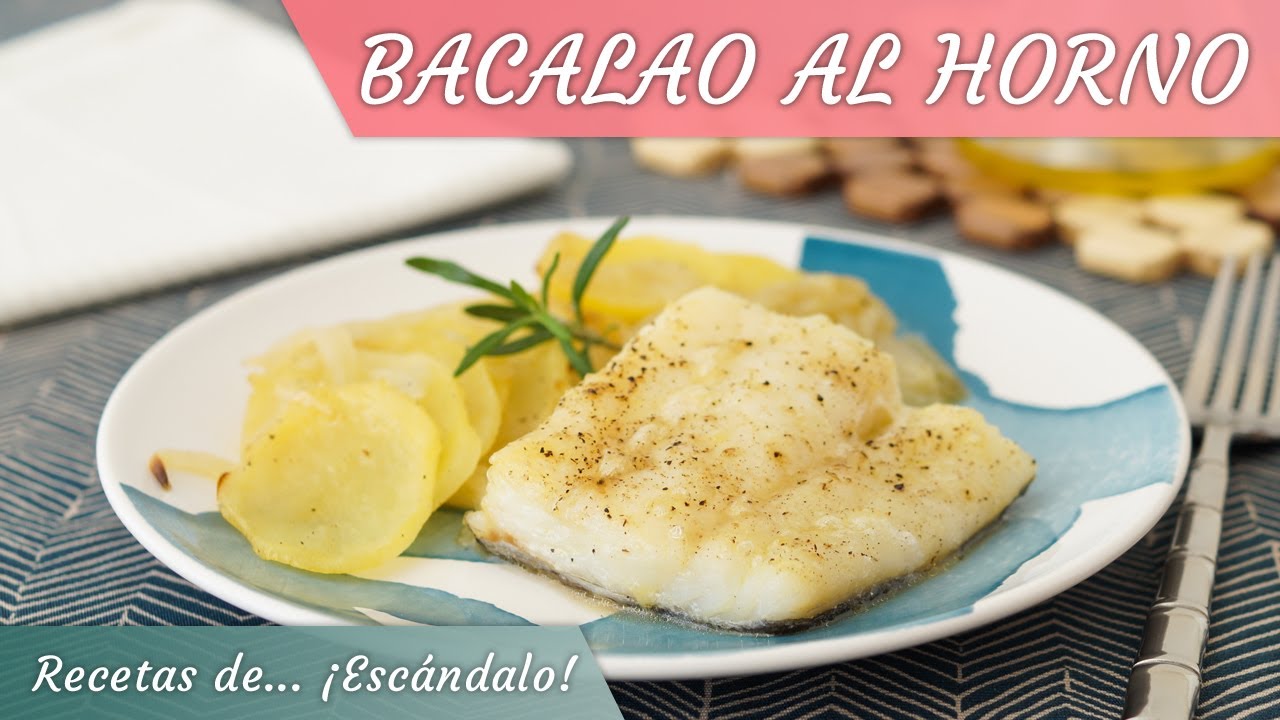 recetas bacalao fresco al horno