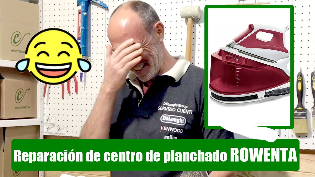 reparacion de planchas de vapor rowenta
