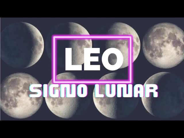 signo lunar leo