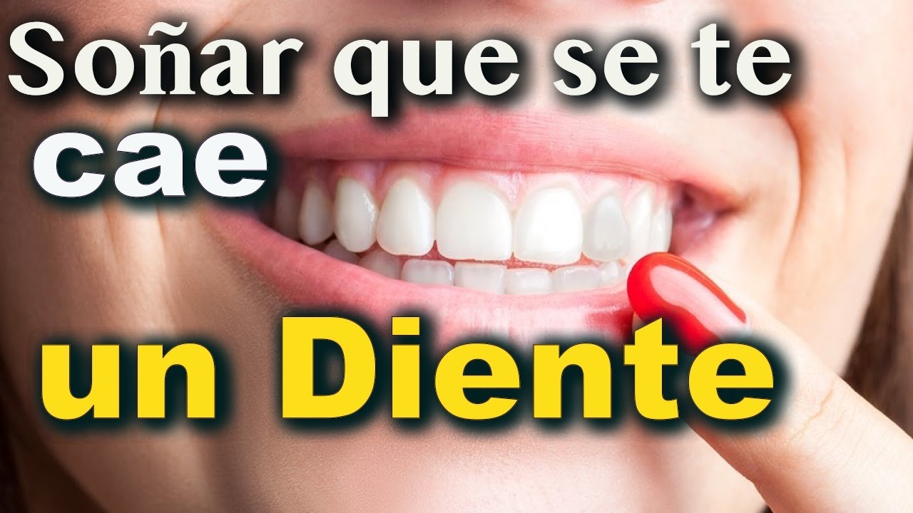 sonar que se cae un diente