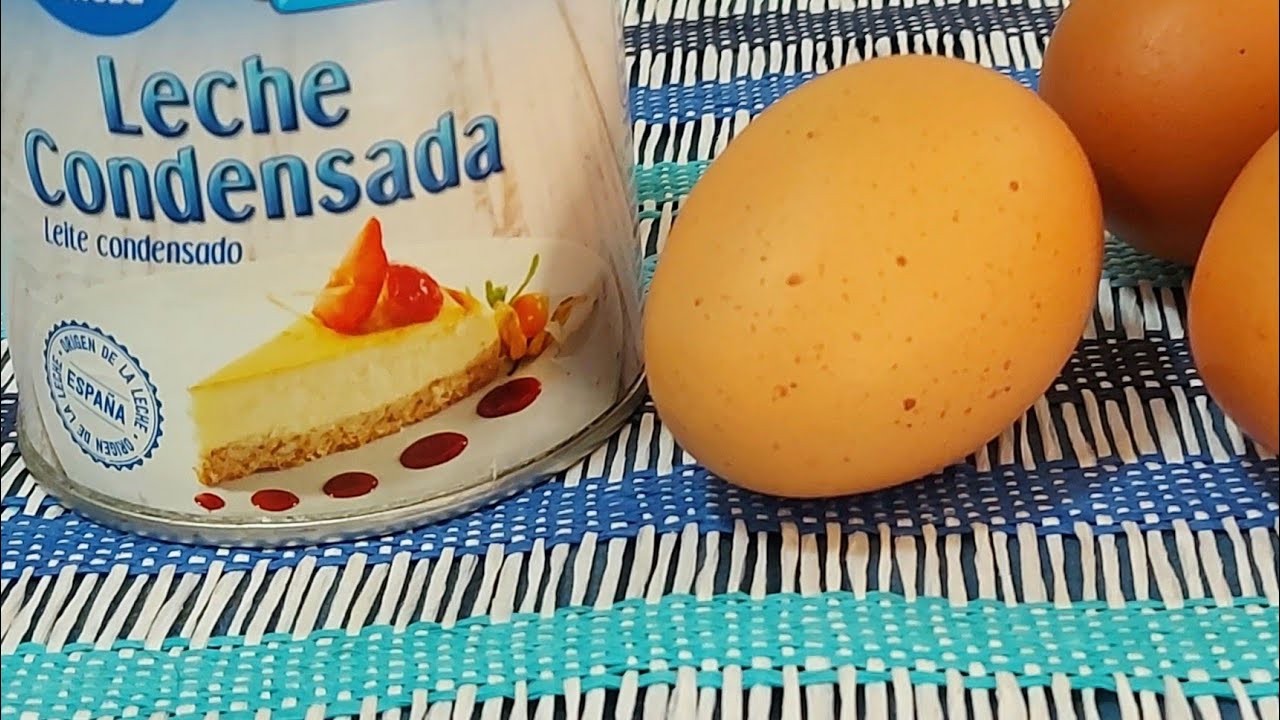 tarta de leche condensada y huevos